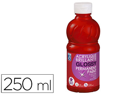 LEFRANC & BOURGEOIS - PINTURA ACRILICA L&B BRILLO ROJO PRIMARIO BOTE DE 250 ML (Ref.807535)
