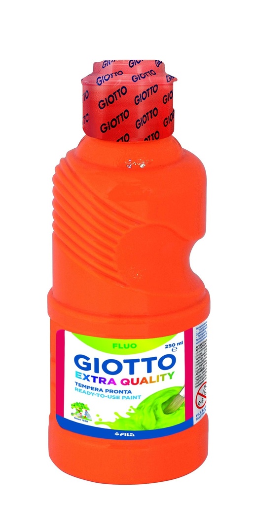 GIOTTO - Temperas Fluor 250ml Naranja 5311XX (Ref.531103)
