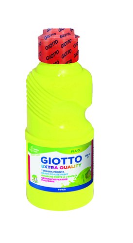 GIOTTO - Temperas Fluorescente 250ml Amarillo 5311XX (Ref.531101)