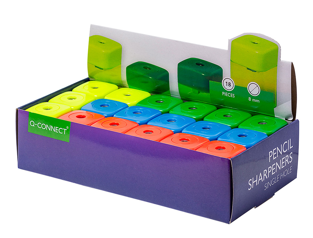 Q-CONNECT - Sacapuntas/Afilalapices 1 USO (Ref.KF00592)