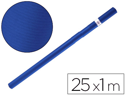 LIDERPAPEL - PAPEL KRAFT AZUL AZURITA TURQUESA ROLLO 25X1 MT (Ref.PK27)
