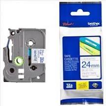 BROTHER - CINTA 24MM. AZUL/BLANCO (Ref.TZE253)