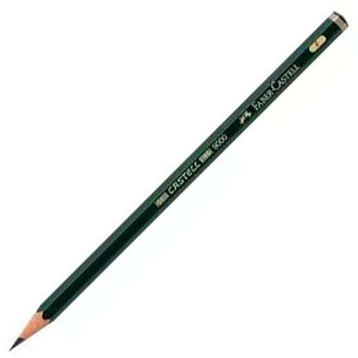 FABER CASTELL - LAPIZ de GRAFITO FABER-CASTELL 9000 - F (Ref.119010)