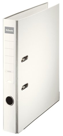 ESSELTE - ARCHIVADOR palanca PLASTICO FORRADO con RADO A4 50mm BLANCO (Ref.624155)