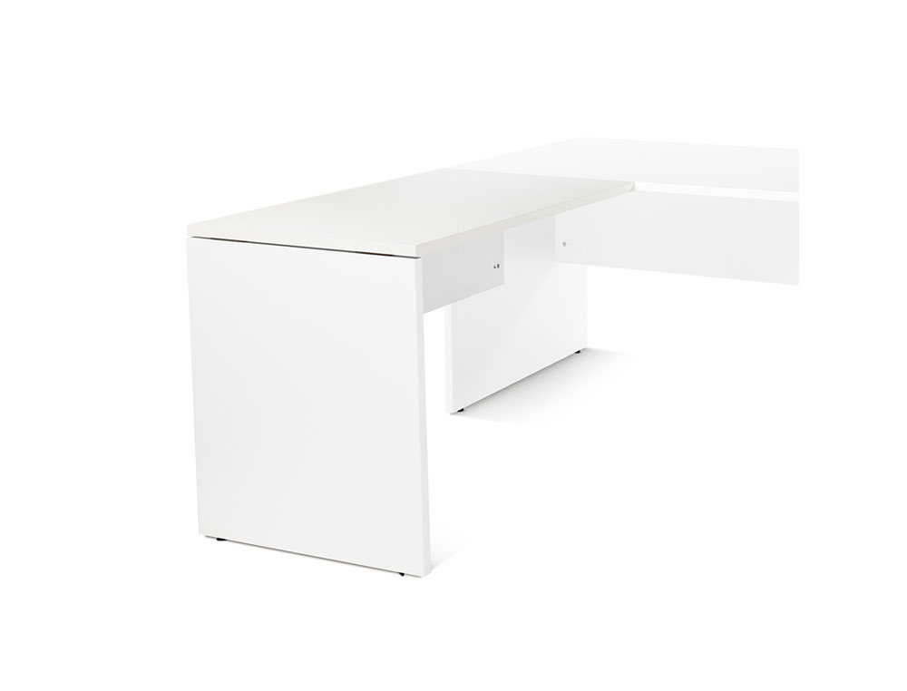 ROCADA - Ala Mesa Rectangular Blanca 100X60 (Ref.2102AW04)