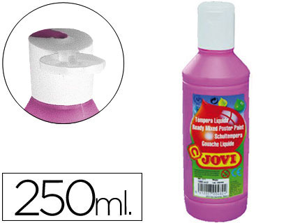 JOVI - TEMPERA LIQUIDA ESCOLAR 250 ML MAGENTA (Ref.50208)