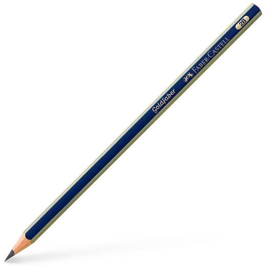 FABER CASTELL - Ecolápiz de grafito GOLDFABER 1221. Graduación 2B (Ref.112502)