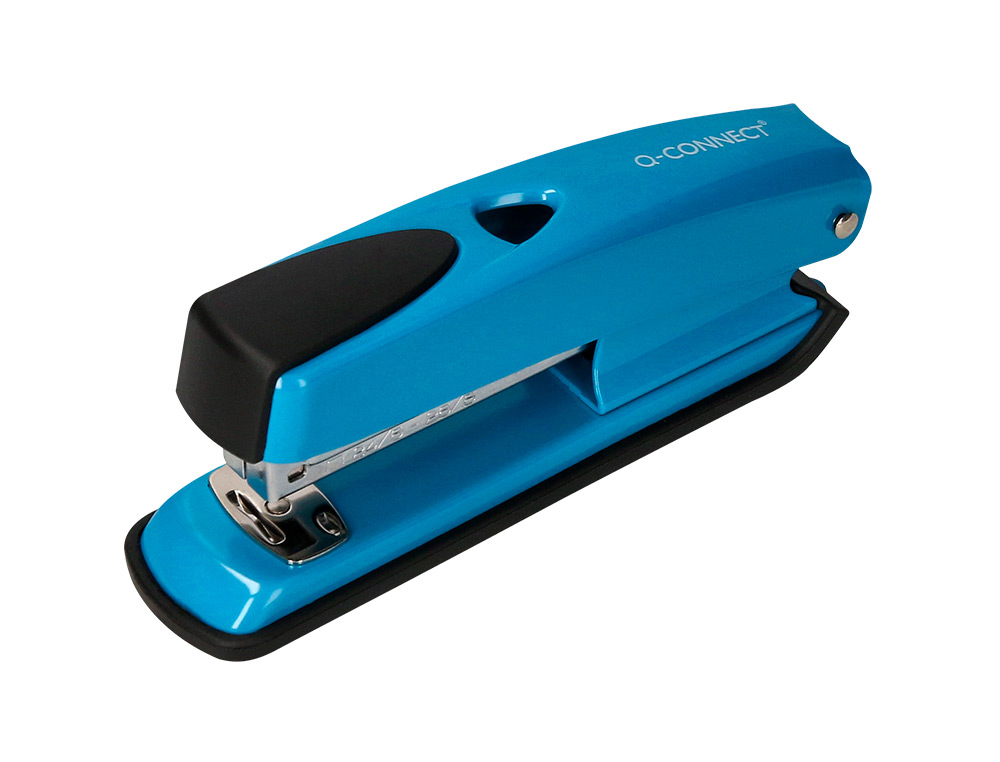 Q-CONNECT - GRAPADORA METALICA AZUL -CAPACIDAD 20 HOJAS (Ref.KF02149)
