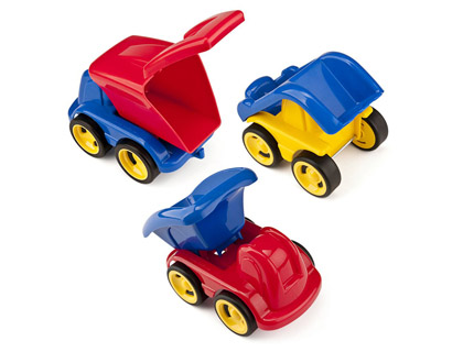 MINILAND - Juego minimobil dumpy 6 vehiculos (Ref. 27469)