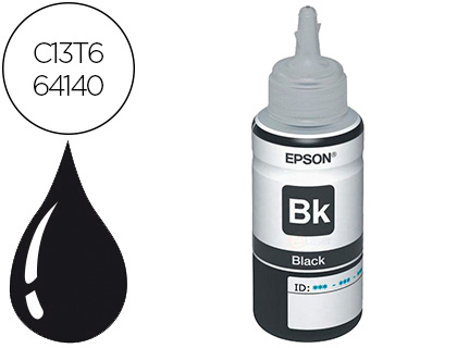 EPSON - Botella Inyección NEGRA T6641 70 ML (WE) (Ref.C13T664140)
