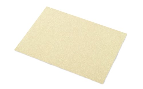 SADIPAL - CARTULINA PURPURINA 50x65 cm 330g AMARILLO PAQUETE de 5 (Ref.20299)