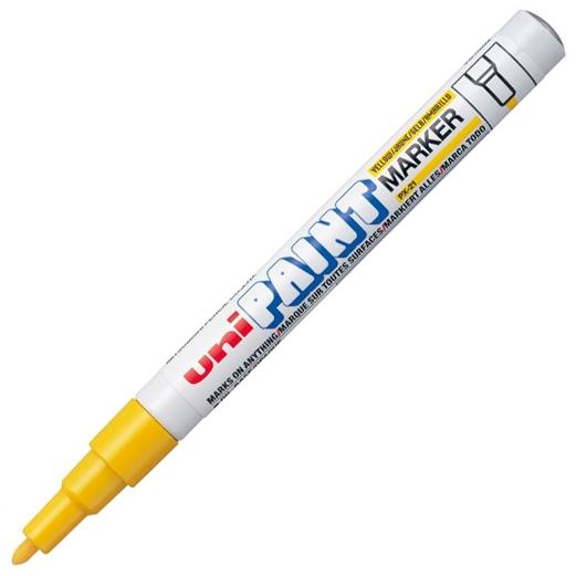 UNI-BALL - MARCADOR T.OPACA PERM. PAINT MARKER 0,8 (PX-21) AMARILLO (Ref.558619000)