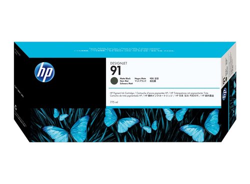 HP ( HEWLETT PACKARD ) - Cartuchos ORIGINALES Inyección De Tinta 91 Negro (Ref.C9464A)