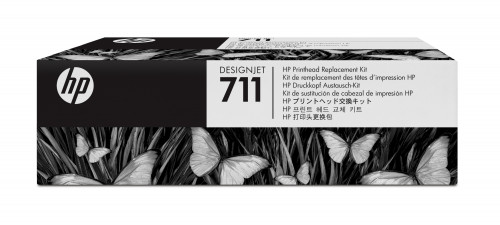 HP ( HEWLETT PACKARD ) - Cartuchos ORIGINALES Inyección De Tinta 711 Tricolor (Ref.C1Q10A)