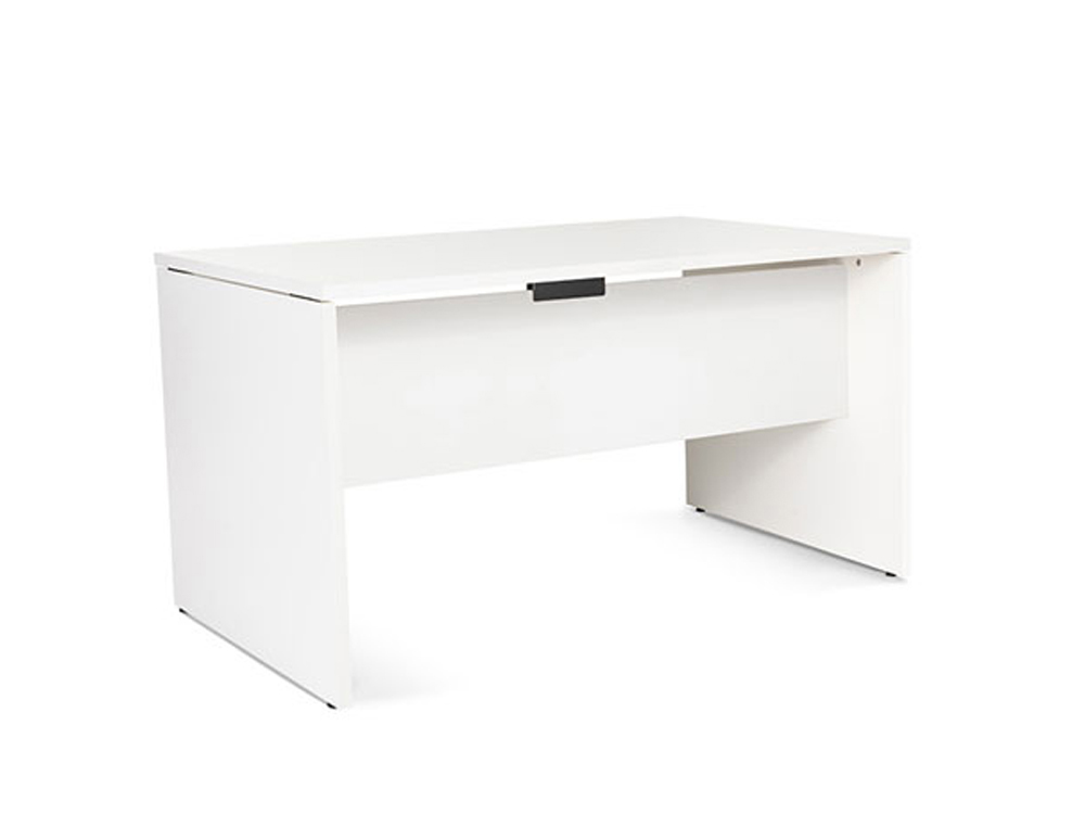 ROCADA - MESA OFICINA SERIE WORK 140X80 CM ACABADO AW04 BLANCO/BLANCO (Ref.WORK 2001AW04)