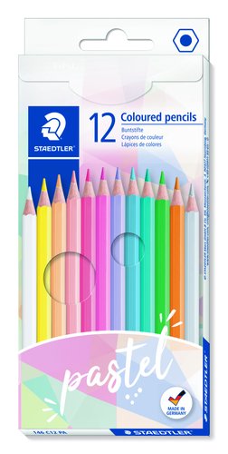 STAEDTLER - LAPICES de COLORES 146 NORIS COLOURED estuche de 12 (Ref.146C 12 PA)