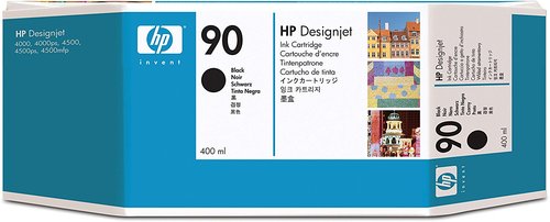 HP ( HEWLETT PACKARD ) - Cartuchos ORIGINALES Inyección De Tinta 90 Negro (Ref.C5058A)