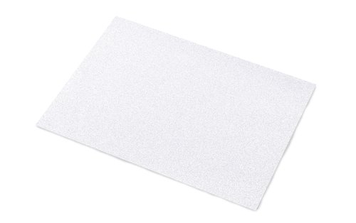 SADIPAL - CARTULINA PURPURINA 50x65 cm 330g BLANCO PAQUETE de 5 (Ref.20297)