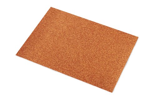 SADIPAL - CARTULINA PURPURINA 50x65 cm 330g COBRE PAQUETE de 5 (Ref.20292)
