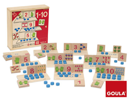 GOULA - Juego didactico 1-10 (Ref. 55131)