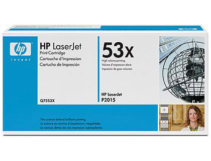 HP ( HEWLETT PACKARD ) - Toner Laser ORIGINALES 53X Negro (Ref.Q7553X)