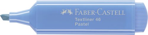 FABER CASTELL - MARCADOR FLUOR FABER-CASTELL TEXTLINER 1546 PASTEL AZUL ULTRAMAR (Ref.154668)