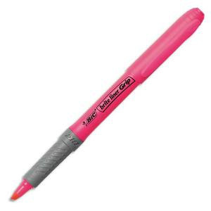 BIC - Marcador FLUORESCENTE ROSA PUNTA BISELADA 1,6-3,3 mm. (Ref.811934)