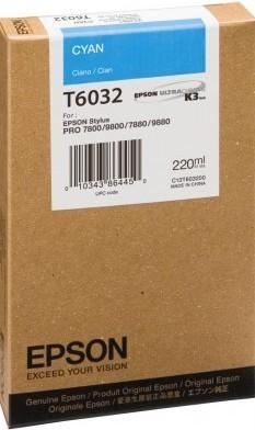EPSON - Ink-jet gf stylus pro 7880/9880 cian (Ref. C13T603200)