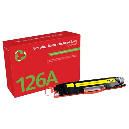 XEROX - OFFICE - Toner Laser COMPATIBLES HP 126A (CE312A) Amarillo (Ref.106R02259)