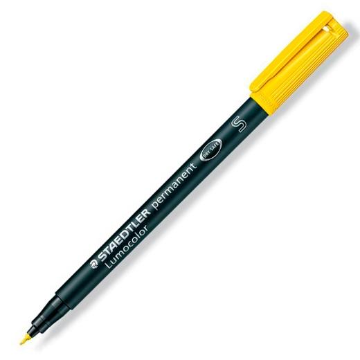 STAEDTLER - ROTULADOR PERMANENTE 313 LUMOCOLOR (S) AMARILLO (Ref.313-1)