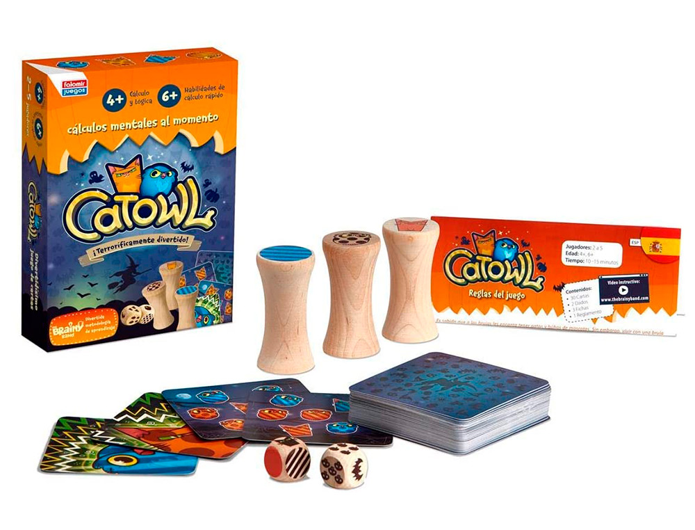 FALOMIR JUEGOS - FALOMIR - Juego educativo catowl calculos mentales al momento (Ref. 30014)