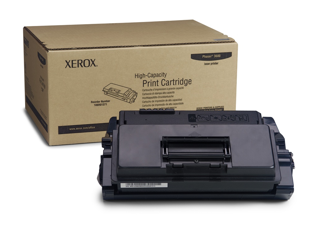 XEROX - OFFICE - Toner Laser COMPATIBLES NEGRO 14K (Ref.106R01371)