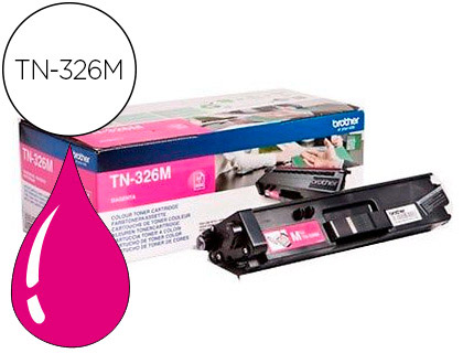 BROTHER - Toner Laser ORIGINALES TN-326M Magenta 3.500pg (Ref.TN326M)