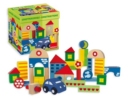 DISET - JUEGO DIDACTICO PACK 41 PIEZAS ARQUITECTURAS (Ref.50203)