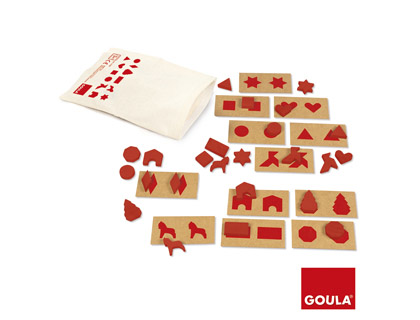 GOULA - Juego didactico percepcion tactil y asociacion 1 (Ref. 51208)