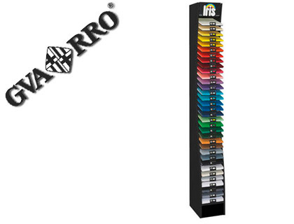 GUARRO - Cartulina din A4 185 gr contenido \"c\" 100 hojas x 12 colores (Ref. 400110067)