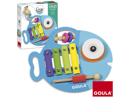 GOULA - Juego didactico glupy musical 3 en 1 (Ref. 53143)