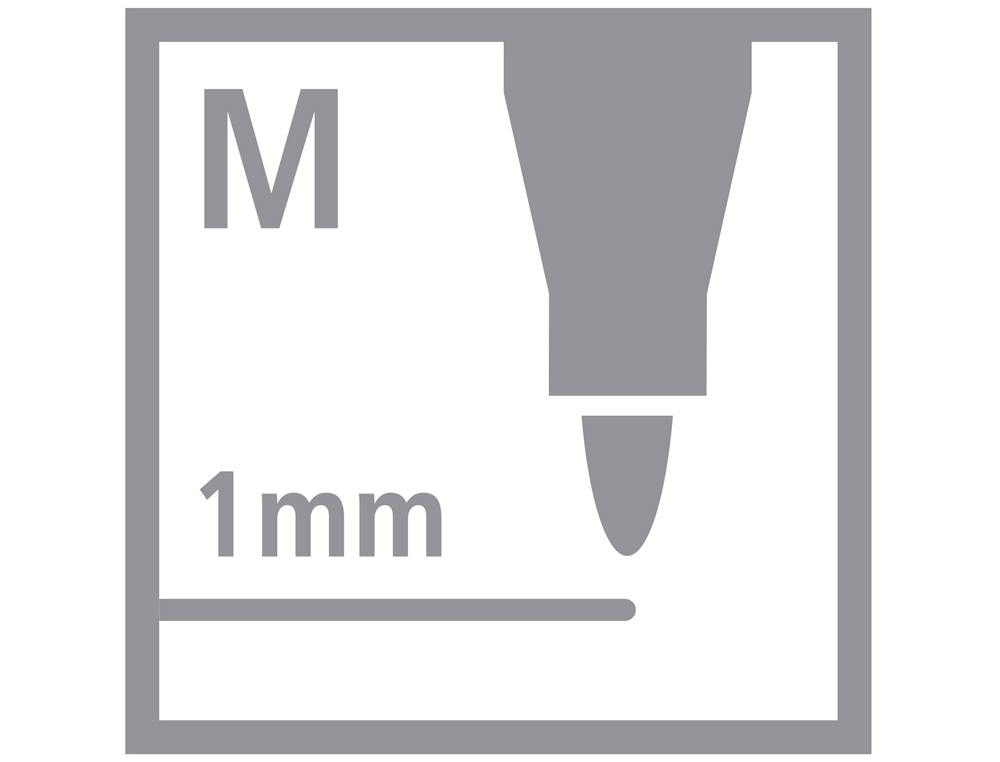 STABILO - Estuche Zebrui frambuesa 20 Pen 68 (Ref.6820-02-1-5)