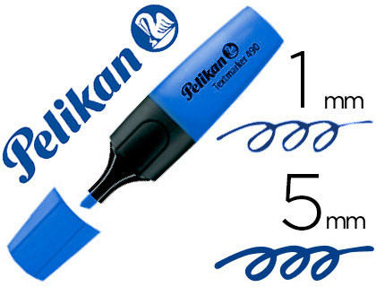 PELIKAN - ROTULADOR FLUORESCENTE TEXTMARKER 490 AZUL (Ref.940411)