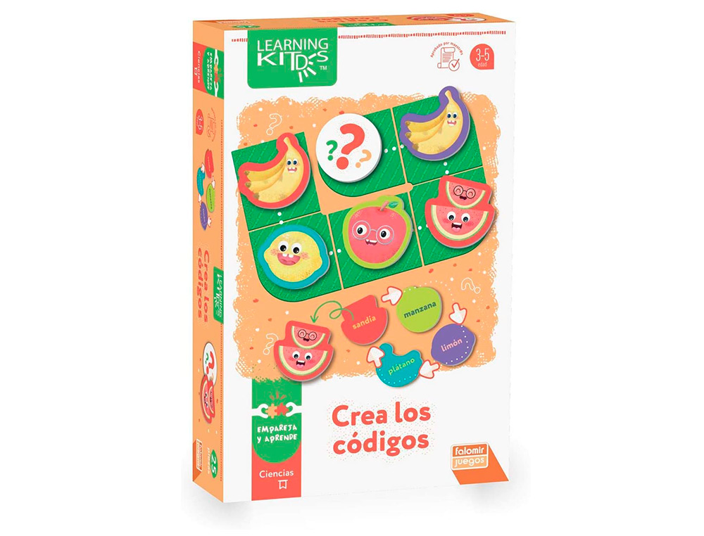 FALOMIR JUEGOS - FALOMIR - Juego educativo crea los codigos (Ref. 30022)
