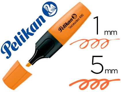 PELIKAN - ROTULADOR FLUORESCENTE TEXTMARKER 490 NARANJA (Ref.940403)