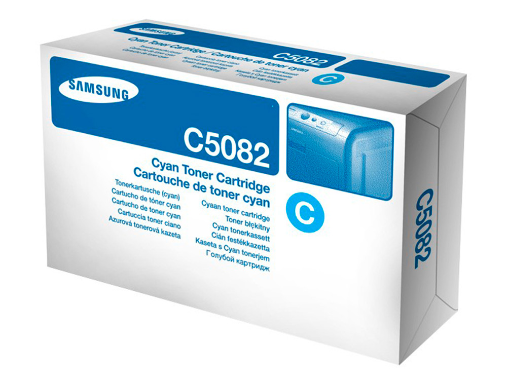 SAMSUNG - Toner Laser ORIGINALES C5082 Cyan Para CLP-620/670 2000 paginas (Ref.CLT-C5082S/ELS)