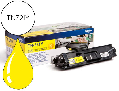 BROTHER - Toner Laser ORIGINALES TN-321Y Amarillo (Ref.TN321Y)