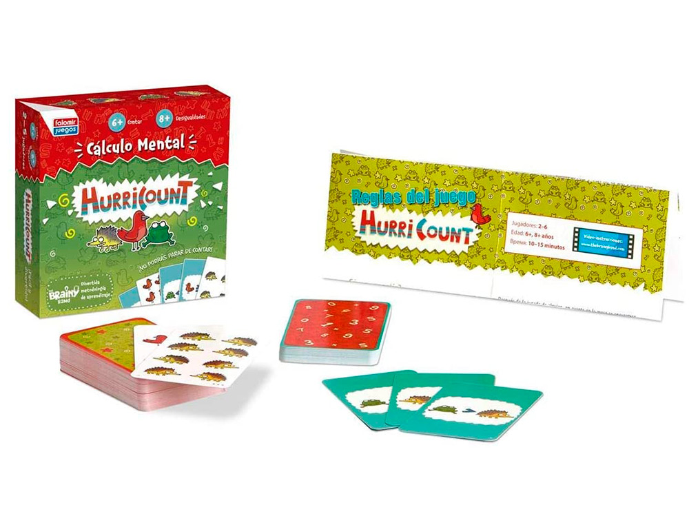 FALOMIR JUEGOS - FALOMIR - Juego educativo hurricount calculo mental (Ref. 30010)
