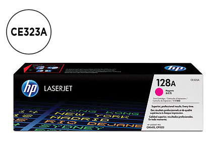 HP ( HEWLETT PACKARD ) - Toner Laser ORIGINALES 128A Magenta (Ref.CE323A)