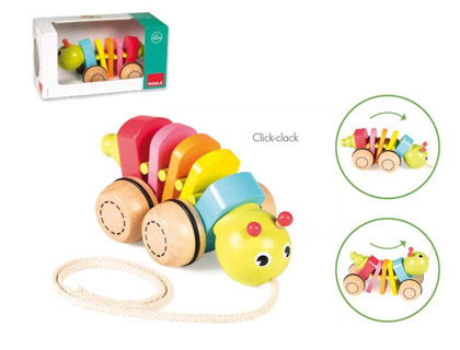 DISET - JUEGO DIDACTICO ARRASTRE GUSANITO (Ref.53454)