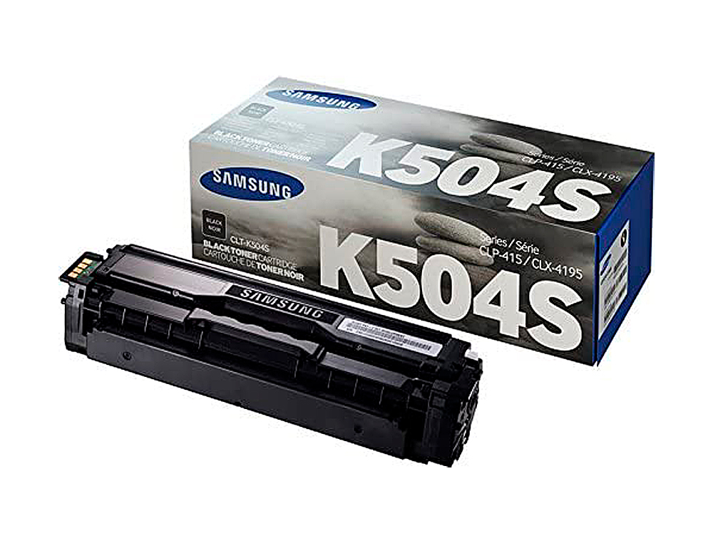 SAMSUNG - Toner Laser ORIGINALES CLT-K504S Negro (Ref.CLT-K504S/ELS)