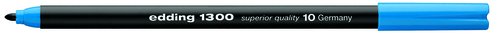 EDDING - Rotulador punta redonda 3mm azul claro (Ref.1300-10)