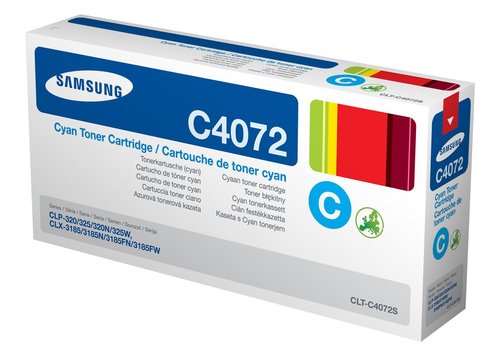 SAMSUNG - Toner Laser ORIGINALES C4072S Cyan 1.000pg 400021926 (Ref.CLT-C4072S/ELS)