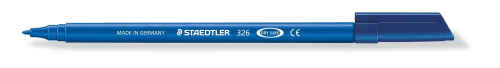 STAEDTLER - ROTULADOR FIBRA 326 NORIS CLUB AZUL (Ref.326-3)